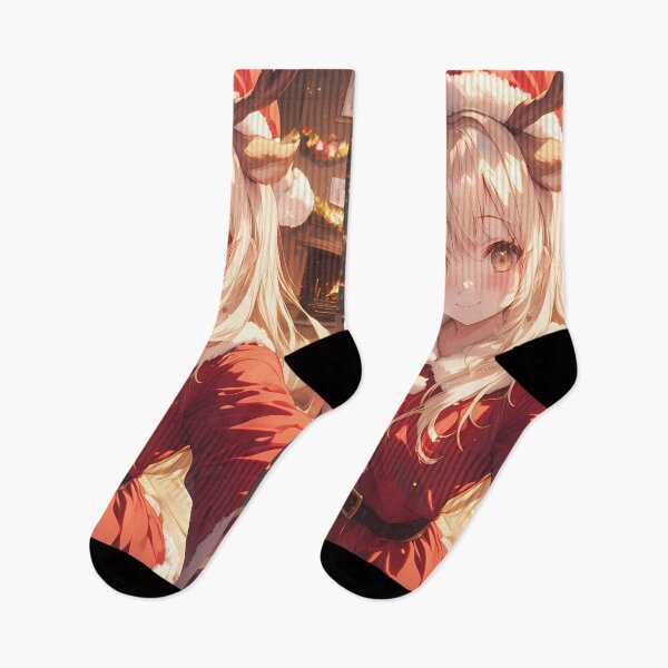 Item preview, Ais Wallenstein DanMachi Anime Christmas Winter Festive Cozy Holiday Glow designed and sold by Raslbazola.