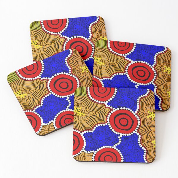 Item preview, Authentic Aboriginal Art - Circles and Dots designed and sold by HogarthArts.