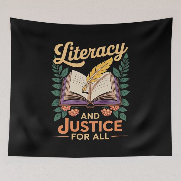 Item preview, Literacy And Justice For All Teacher 4  designed and sold by RsFilsingerArt.