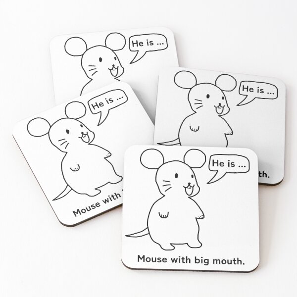 Item preview, Mouse and Mouth designed and sold by JapaneseTT.