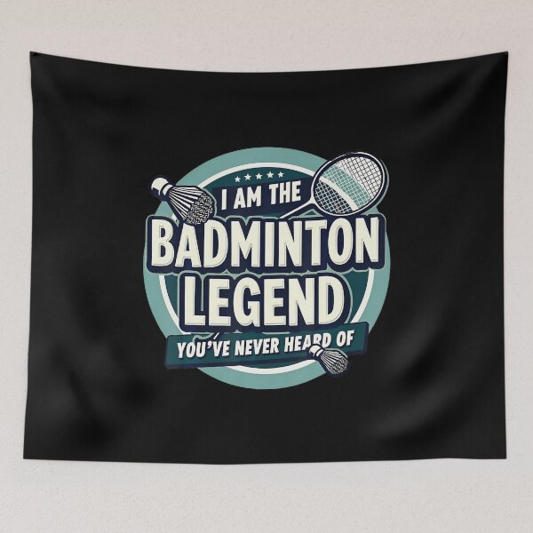 Item preview, Player Funny I Am The Badminton Legend You'Ve Never Heard Of designed and sold by CharlotteSandra.