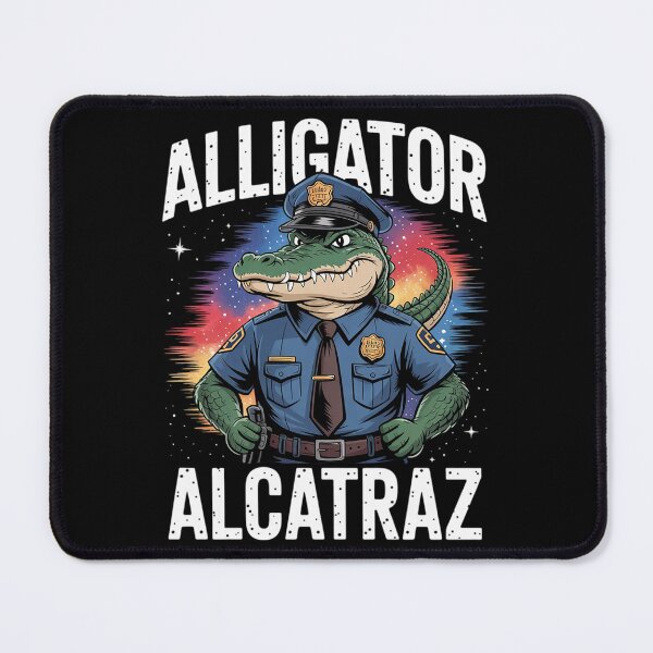 Item preview, Funny Alligator Alcatraz 12 designed and sold by VerseFarm.