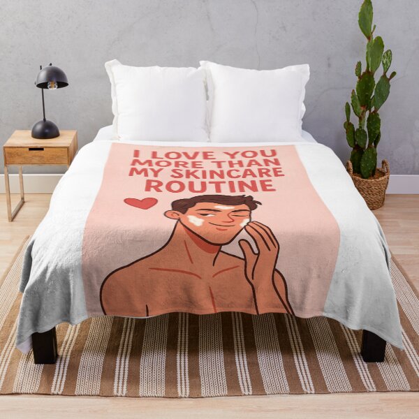 Item preview, Romantic Gay Skincare Love Confession - LGBTQ designed and sold by Aryabek.