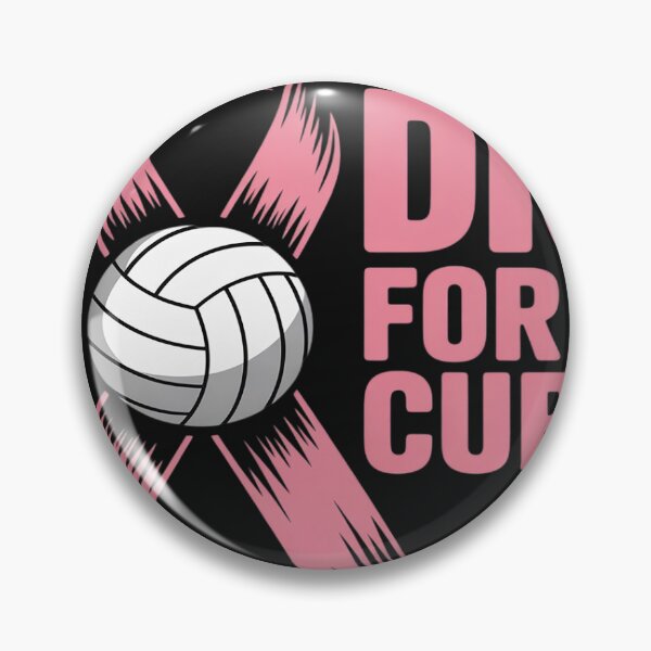 Item preview, Dig For Cure Ribbon Volleyball Breast Cancer Awareness designed and sold by GaryBellcvbnb.