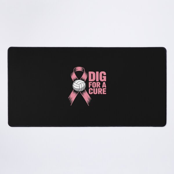 Item preview, Dig For Cure Ribbon Volleyball Breast Cancer Awareness designed and sold by GaryBellcvbnb.
