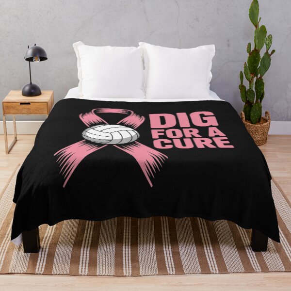 Item preview, Dig For Cure Ribbon Volleyball Breast Cancer Awareness designed and sold by GaryBellcvbnb.