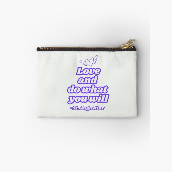 Item preview, Love and Do What You Will – Saint Augustine Quote designed and sold by icreativestudio.