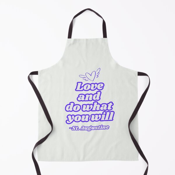 Item preview, Love and Do What You Will – Saint Augustine Quote designed and sold by icreativestudio.