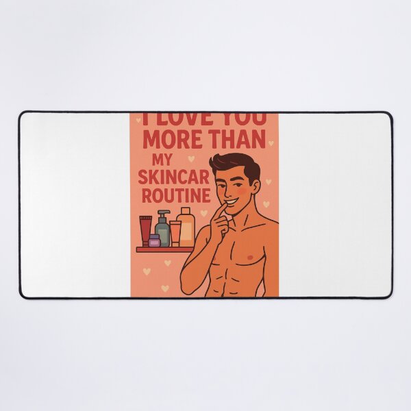 Item preview, Queer Gay Valentine Day for Skincare Lovers designed and sold by Aryabek.