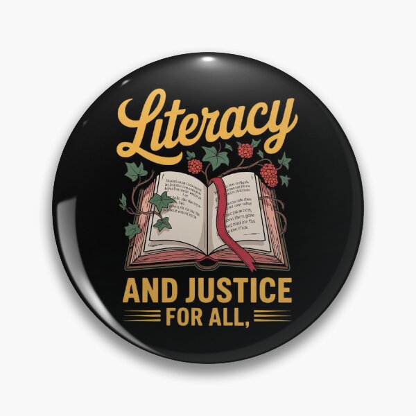Item preview, Literacy And Justice For All Teacher 5  designed and sold by RsFilsingerArt.
