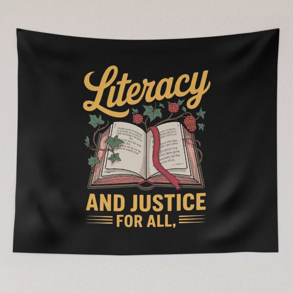 Item preview, Literacy And Justice For All Teacher 5  designed and sold by RsFilsingerArt.