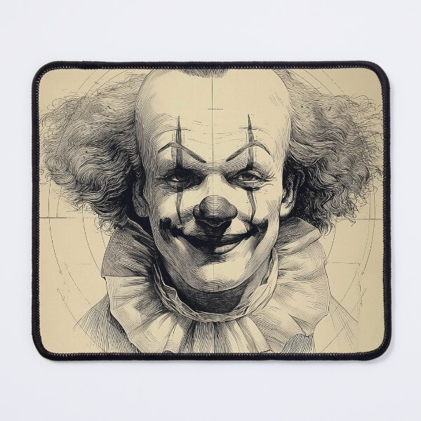 Item preview, Clown Portrait designed and sold by lautir.