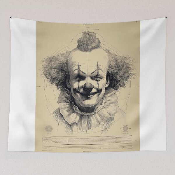 Item preview, Clown Portrait designed and sold by lautir.