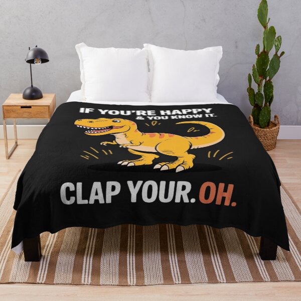 Item preview, Dino Clap Your Hands designed and sold by GaryBellcvbnb.