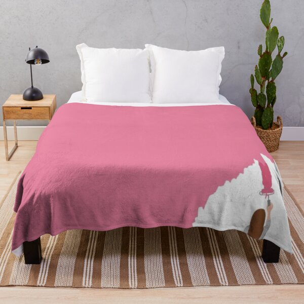Item preview, Minimal Girl Painting Wall – Pink Aesthetic Wall Art designed and sold by LunaArtology.