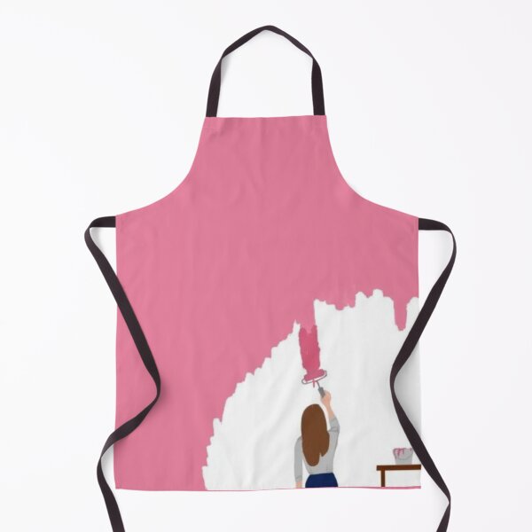 Item preview, Minimal Girl Painting Wall – Pink Aesthetic Wall Art designed and sold by LunaArtology.