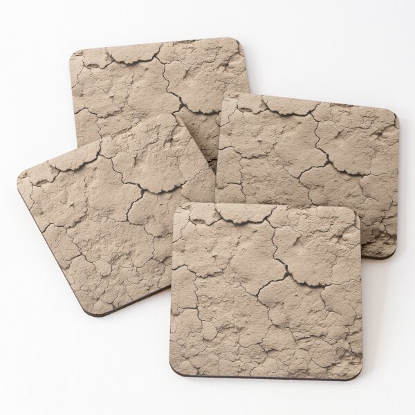 Item preview, Cracked Clay Texture designed and sold by Kaleidoscope Print.