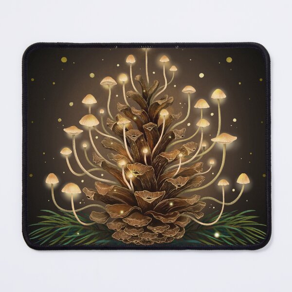 Item preview, Magical Pinecone in starry Christmas night designed and sold by episodicDrawing.