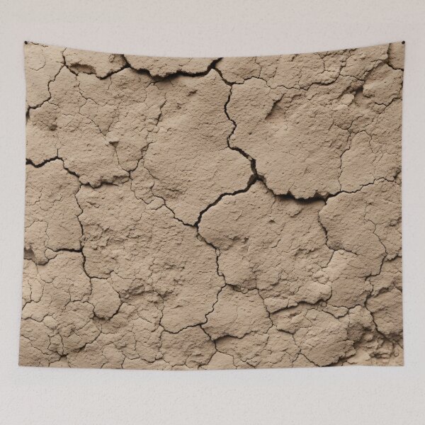 Item preview, Cracked Clay Texture designed and sold by Kaleidoscope Print.