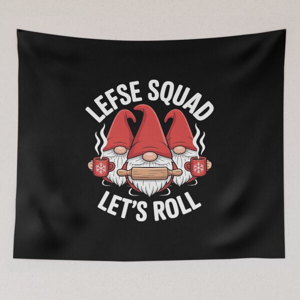 Item preview, Lefse Squad Let’s Roll Gnome Baking designed and sold by JaskconLIfe23.
