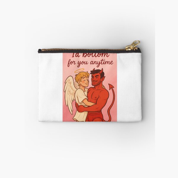 Item preview, Flirty Queer Romance with Angel and Devil - Top and Bottom Gay designed and sold by Aryabek.