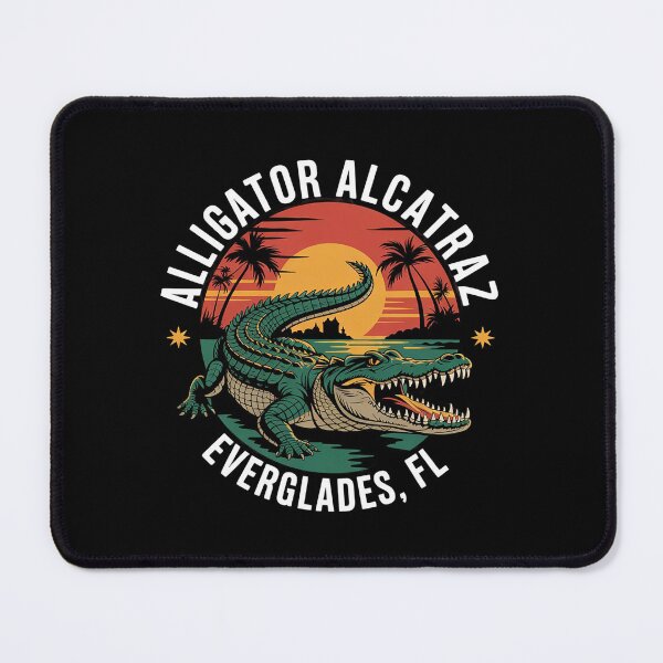 Item preview, Funny Alligator Alcatraz 15  designed and sold by VerseFarm.