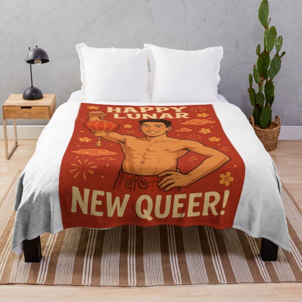 Item preview, Queer Lunar New Year Celebration - Gay Chinese New Year designed and sold by Aryabek.