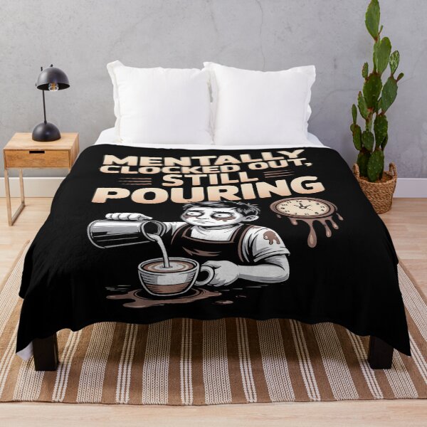 Item preview, coffee shop worker - latte life - Anti Morning People - not a morning person - mornings suck - coffee before people, funny - coffee zombie - coffee addict - coffee obsession - coffee lover designed and sold by JansenGS.