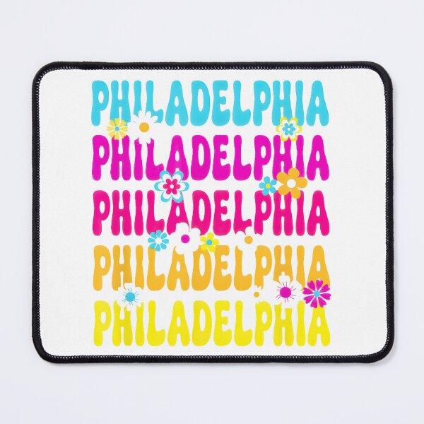 Item preview, Groovy Philadelphia Flowersretro City Design By Merch, Limited Edition, Perfect Gift For You And Fr designed and sold by Patrick Durham.