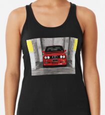 Rotes Sportauto - Front Tanktop für Frauen