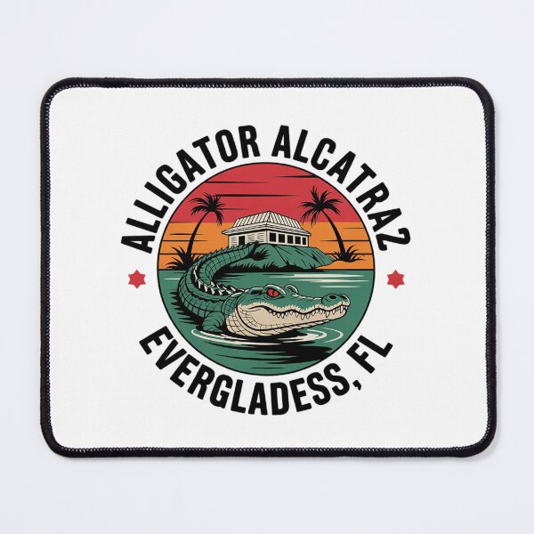 Item preview, Funny Alligator Alcatraz 23 designed and sold by VerseFarm.