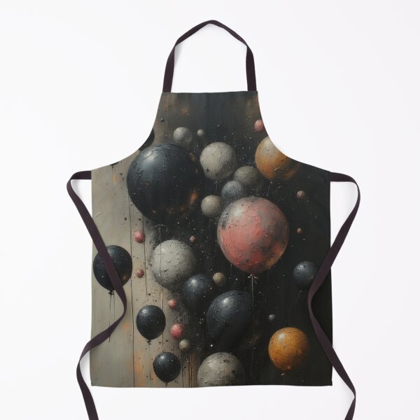 Item preview, Floating balloons in a dark aesthetic designed and sold by Mianku | Für das Leben.