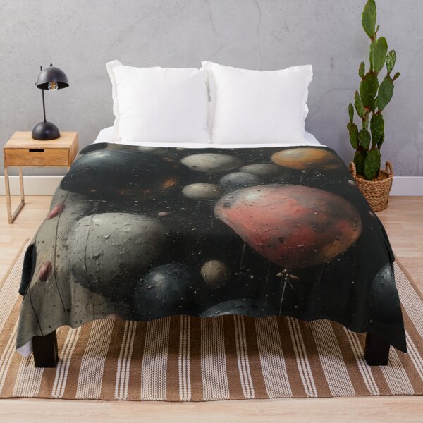 Item preview, Floating balloons in a dark aesthetic designed and sold by Mianku | Für das Leben.