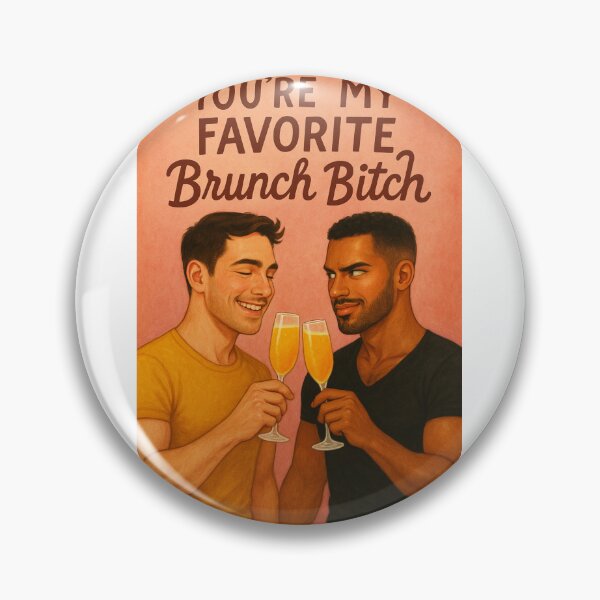 Item preview, Gay Bestie Brunch Vibes - Friendship Greeting designed and sold by Aryabek.