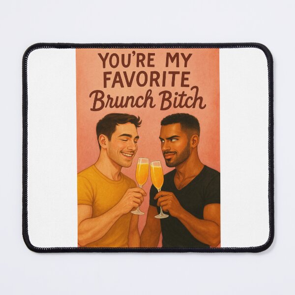 Item preview, Gay Bestie Brunch Vibes - Friendship Greeting designed and sold by Aryabek.
