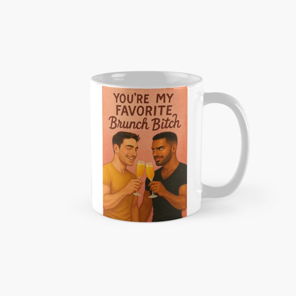 Item preview, Gay Bestie Brunch Vibes - Friendship Greeting designed and sold by Aryabek.