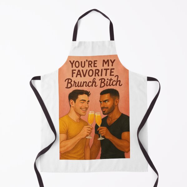 Item preview, Gay Bestie Brunch Vibes - Friendship Greeting designed and sold by Aryabek.