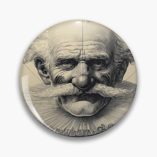 Item preview, Eccentric Clown Portrait designed and sold by lautir.