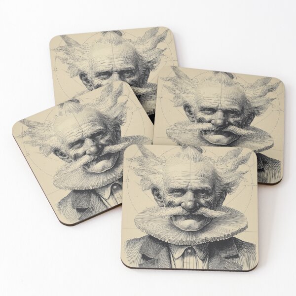 Item preview, Eccentric Clown Portrait designed and sold by lautir.