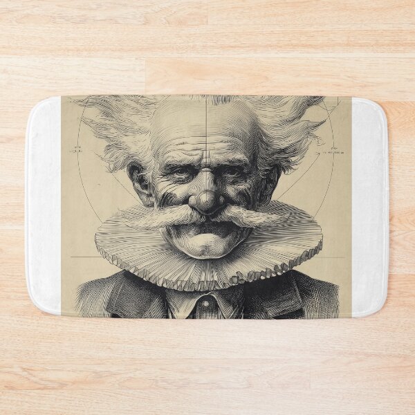 Item preview, Eccentric Clown Portrait designed and sold by lautir.
