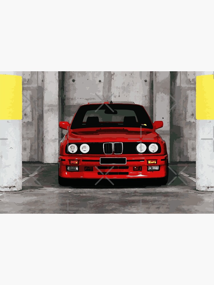 BMW Inspired Digital Art, Digital Car Print, Car Poster, BMW M3 M4,  Automotive Enthusiast, Car Gift, BMW Art
