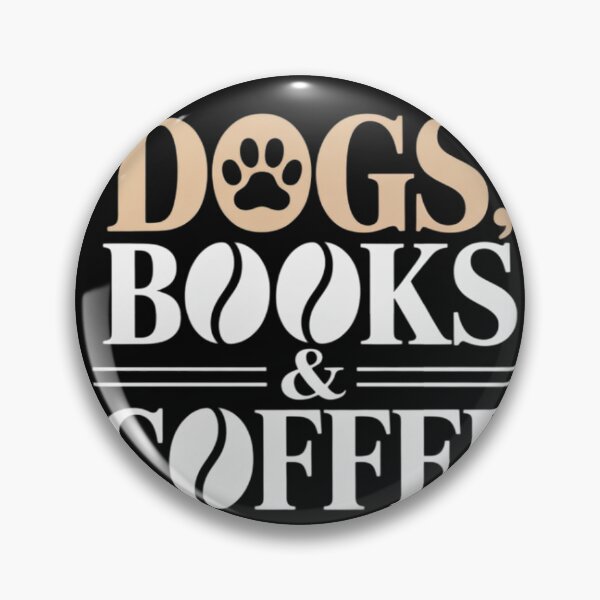 Item preview, Dogs Books & Coffee designed and sold by GaryBellcvbnb.