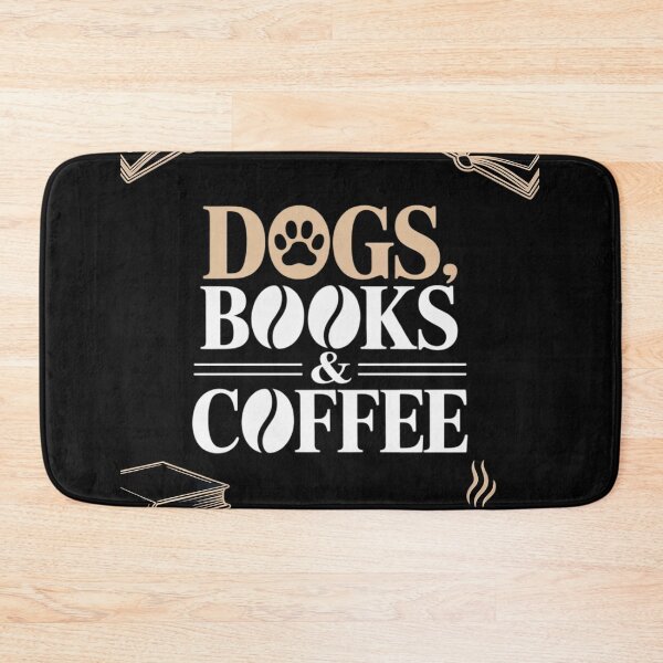 Item preview, Dogs Books & Coffee designed and sold by GaryBellcvbnb.
