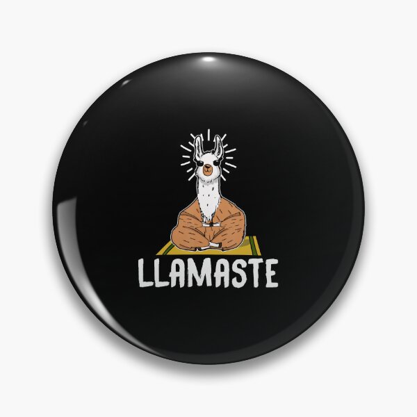 Item preview, Llamaste Funny Yoga Llama Meditation Zen Lover designed and sold by MaudeGloria.