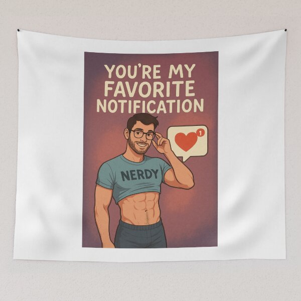 Item preview, Flirty Gay Tech Babe Crush - Queer Relationship Heart designed and sold by Aryabek.