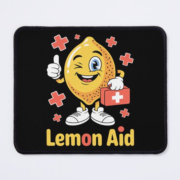 Item preview, Lemonaid Funny Medical First Aid Nurse Lemon Pun designed and sold by JaskconLIfe23.