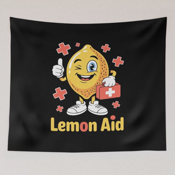 Item preview, Lemonaid Funny Medical First Aid Nurse Lemon Pun designed and sold by JaskconLIfe23.