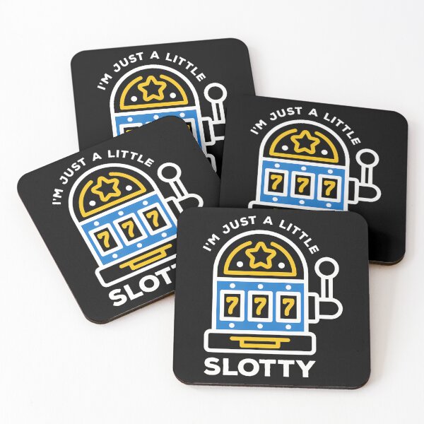 Item preview, I'M Just A Little Slotty Funny Slot Machine Gambling Lover designed and sold by JosephineSarah.