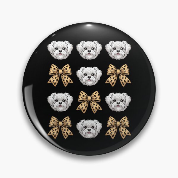 Item preview, Leopard Coquette Bow Maltese Dog Lover Mom designed and sold by JaskconLIfe23.