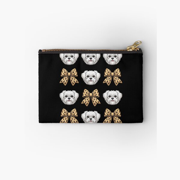 Item preview, Leopard Coquette Bow Maltese Dog Lover Mom designed and sold by JaskconLIfe23.